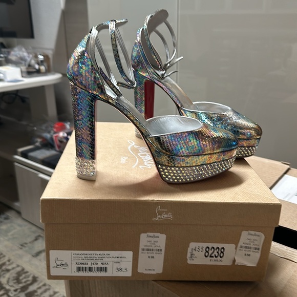 Christian Louboutin Cassandrinetta Platform Heels - Picture 2 of 12